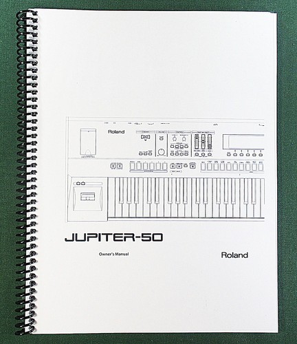 Roland jupiter owner s - roland, jupiter-50