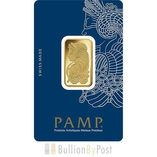 Pamp 2oz gold bar - 1/2oz,