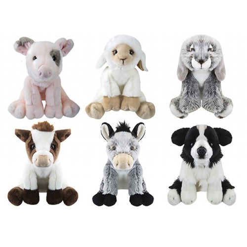 Farmyard animal plush - animal, premium