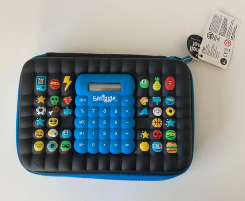 Smiggle black blue hard - black, &