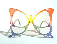 Vintage Anglo American Optical Eyewear Sunglasses Butterfly Eye Frames Handmade