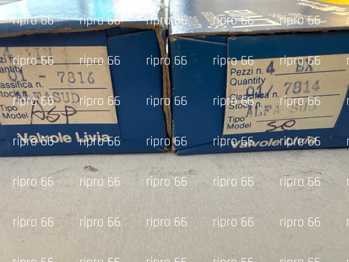 Exhaust intake valves alfa - valves,