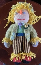 Hand Knitted Scarecrow Soft