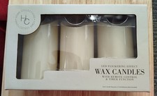 LED Flickering Effect Set of 3