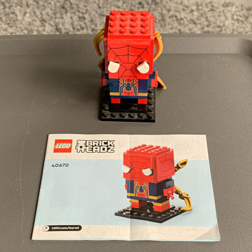 Lego brickheadz iron - lego, brickheadz: