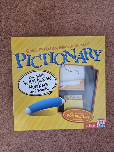 Pictionary board game - pictionary,