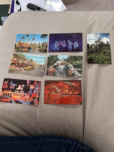 Vintage disneyland postcard - disneyland,