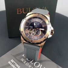 Men's Bulova Marine Star Rose