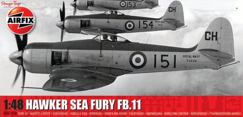 Airfix british hawker sea fury - airfix,