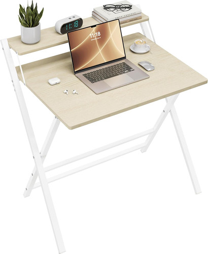 Foldable desk with monitor - foldable,