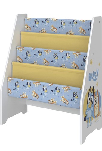 New bluey wooden fabric - wooden,