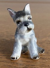 Vintage cute kitsch French bulldog puppy dog ceramic figure Ornament Mcm VGC 