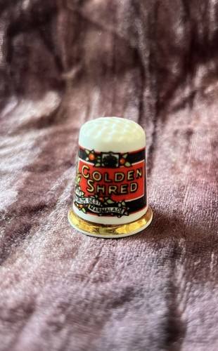 Golden shred finsbury thimble - golden,