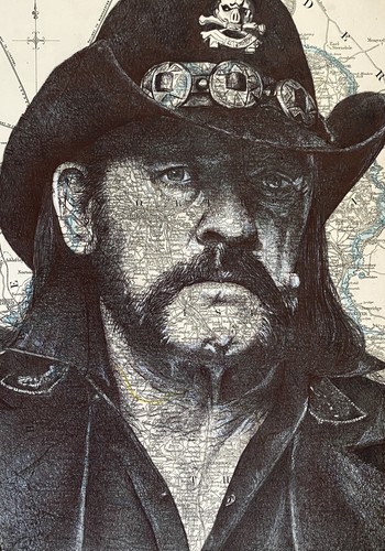 Mötorhead lemmy portrait - mötorhead,