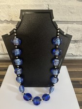 VINTAGE MURANO ROYAL BLUE
