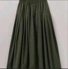 Toast Panneled Pleated Cotton
