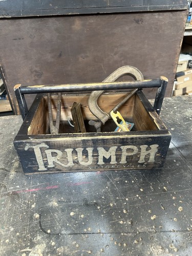 Vintage style wooden caddy - caddy, or