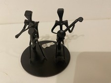 vintage sculpture made from horseshoe nails ornament vintage