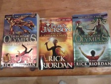 Three Percy Jackson Books
