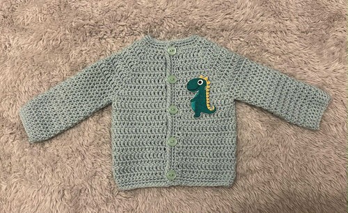 Hand knitted baby boys - hand,