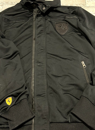Puma jacket mens medium black - puma,