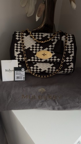 Mulberry medium lily woven - medium,