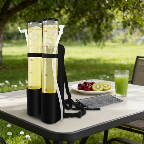 Acrylic backpack dispenser - acrylic,
