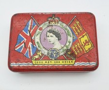 Vintage 1953 Oxo Tin Queen