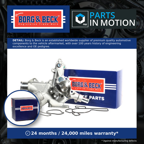 Water pump fits opel - fits, b
