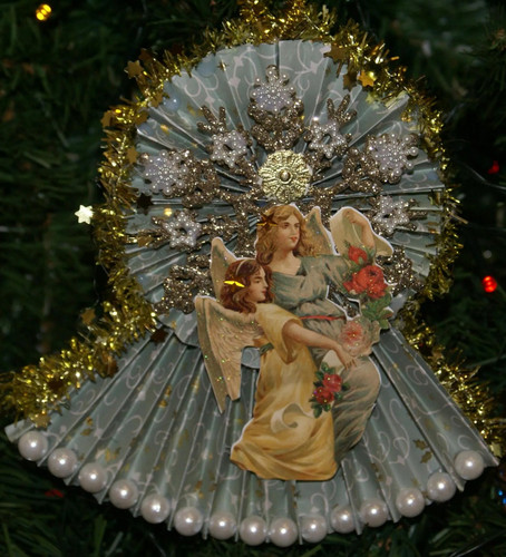 Victorian christmas angels - victorian,