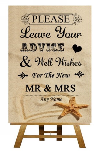 Beach sand guest book wish - sand,