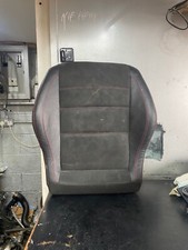 MERCEDES C220 W204 2012 COUPE DRIVER BOTTOM SEAT CUSHION RED STITCHING HEATED