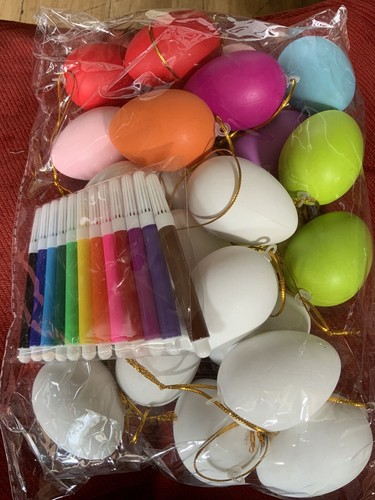 Hanging diy easter eggs - 24,