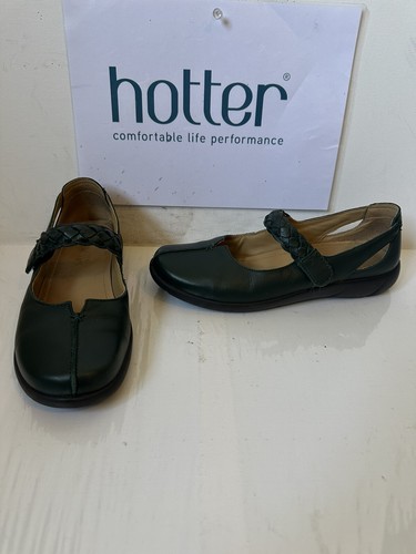 Hotter shake green leather - shake,