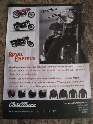 Chas mann motorcycles - chas,