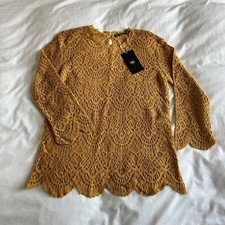 Zara Mustard Yellow 3/4 Sleeve