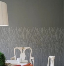 Farrow and Ball wallpaper Feather Grass. Pigeon And Mizzel X 5 Rolls