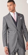 NEXT Grey Slim Fit Morning