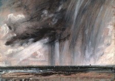 John Constable Seascape Study With Rain Cloud Old Master Wall Art Poster Print