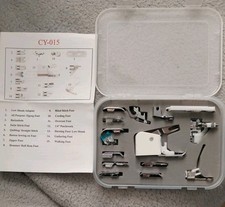 15 PCS LOW SHANK SNAP ON FOOT/FEET BROTHER XL2010,2030,3010,3200,5010,5500,6060