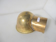 Vintage Brass Light Shade Old