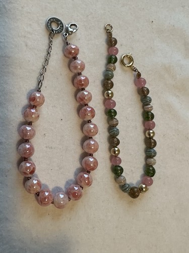 Antica murrina pink glass bead - pink,