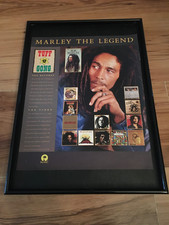 BOB MARLEY-THE LEGEND-original A3 framed poster size advert