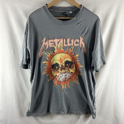Metallica flaming sun pushead - metallica,