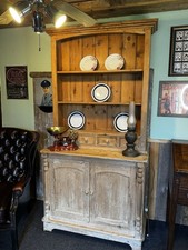 Lovely Little Pine Welsh Dresser Kitchen Cupboard Shelves