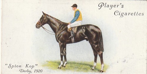 Player tobacco card derby - tobacco,