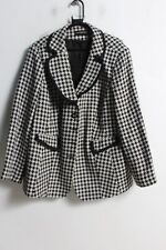 Wardbrobe Womens Dog Tooh Knitted jacket Coat - Size 26 (K13)