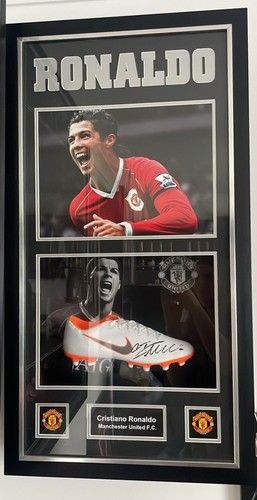 Signed cristiano ronaldo boot - ronaldo,