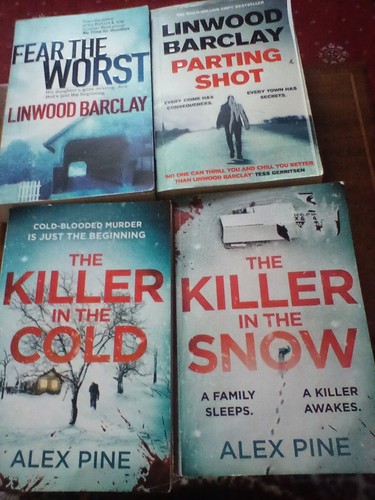 Crime thriller books bundle - crime, x