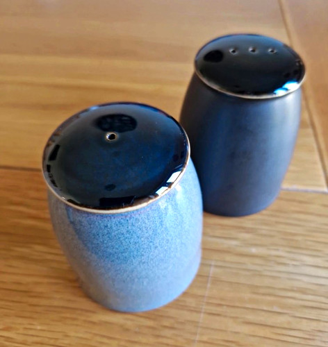Denby jet salt and pepper - denby,